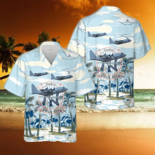 US Marine Corps KC 130T 165000, Triple Nuts from VMGR 452 Yankees Hawaiian Shirt