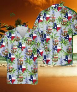 US NAVY Senior Chief Texas style anchor Hawaiian Shirt US Navy Aloha Shirt