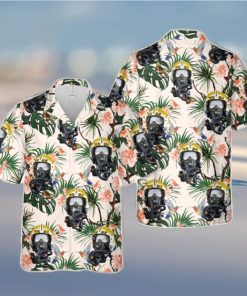 US Navy APH 6 Helmet VF 84 “JOLLY ROGERS” VN 1965 Hawaiian Shirt Print Ideas Gift Mens