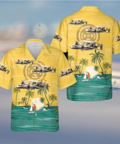 US Navy Airborne Command & Control Squadron 124 (VAW 124) Bear Aces Hawaiian Shirt Print Ideas Gift Mens