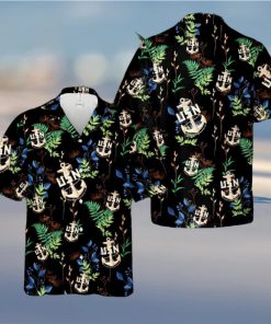 US Navy Chief BackBone Anchor Hawaiian Shirt Print Ideas Gift Mens