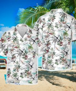 US Navy Douglas A 1 Skyraider Papoose Flight Hawaiian Shirt US Navy Beach Shirt Gift