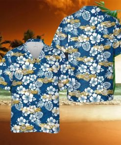 US Navy Engineering Duty Officer Qualification Insignia Hawaiian Shirt US Navy Aloha Shirt