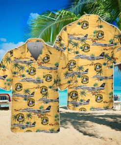 US Navy F 14A Tomcat Of VF 84 Jolly Rogers Pocket Hawaiian Shirt US Navy Beach Shirt Gift