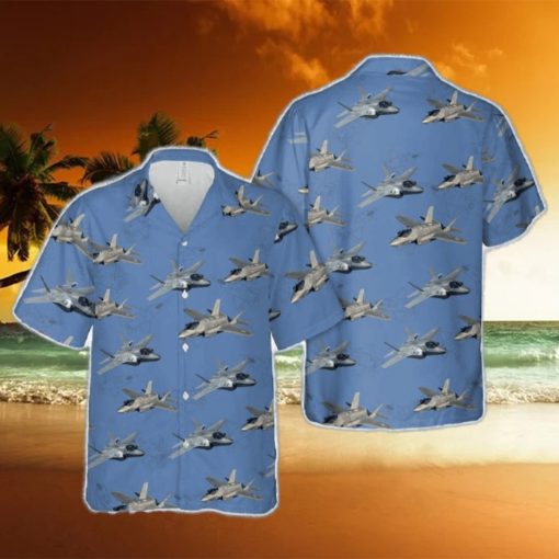 US Navy F 35 Lightning II Hawaiian Shirt Aloha Summer