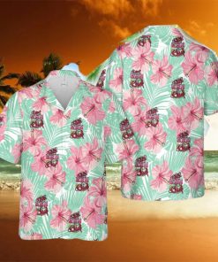 US Navy Female Chick Chief CPO Pink Hawaiian Shirt