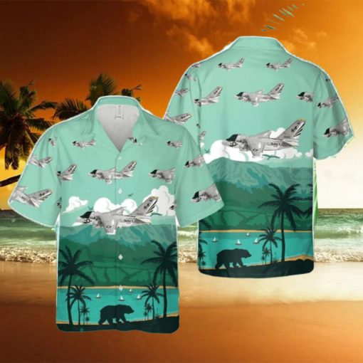US Navy Lockheed S 3 Viking Of VS 37 Hawaiian Shirt US Navy Aloha Shirt