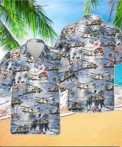 US Navy MH 60 Seahawk Hawaiian Shirt