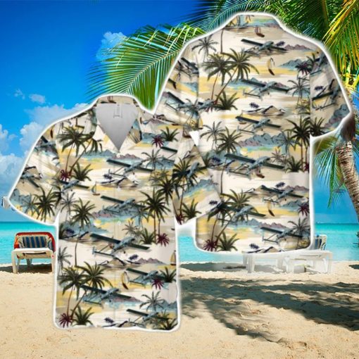 US Navy RQ 2B Pioneer Tropical 3D Hawaiian Shirt US Navy Summer Gift