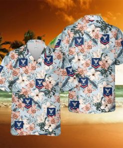 US Navy Red E_4 Aviation Boatswain’s Mate AB Hawaiian Shirt