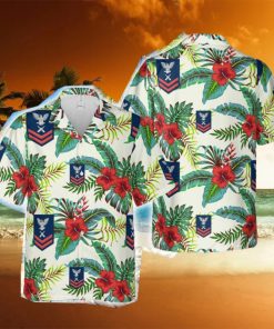 US Navy Red E_5 Gunner’s Mate GM Hawaiian Shirt