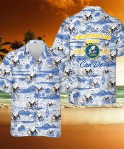 US Navy SEABEES Naval Construction Force (NCF) Hawaiian Shirt