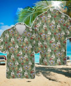 US Navy Seabees We Build We Fight Tropical 3D Hawaiian Shirt US Navy Summer Gift