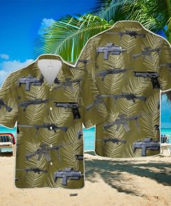 US Navy Small arms Hawaiian Shirt US Navy Beach Shirt Gift