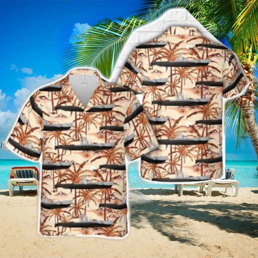 US Navy USS Balao (SSAGSS 285) Tropical 3D Hawaiian Shirt US Navy Summer Gift