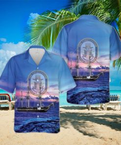 US Navy USS Constitution Hawaiian Shirt Special Gift For Men And Women