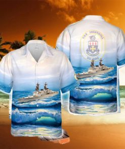 US Navy USS Ingersoll (DD_990) Hawaiian Shirt