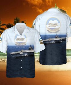 US Navy USS Kitty Hawk (CV_63) Hawaiian Shirt