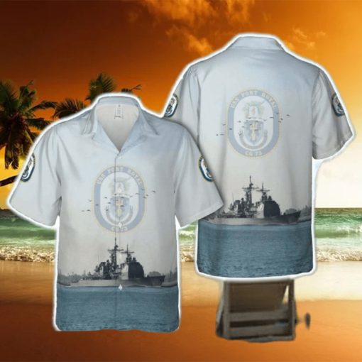 US Navy USS Port Royal (CG 73) Ticonderoga class guided missile cruiser Hawaiian Shirt