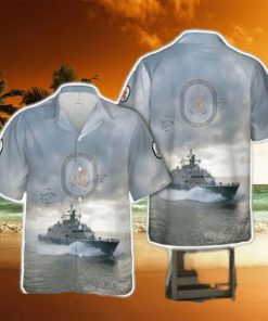 US Navy USS St. Louis (LCS9) Freedom class littoral combat ship Hawaiian Shirt