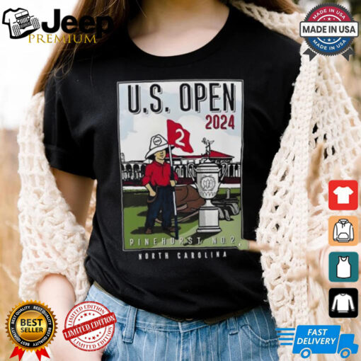 US Open Golf Championship Pinehurst Both Sided T Shirt