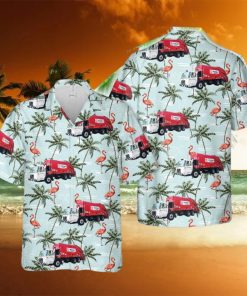 US Republic Services Autocar Xpeditor McNeilus RL Hawaiian Shirt