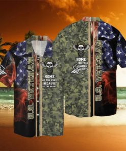 US VETERAN Aloha Hawaiian Shirts For Men For Women