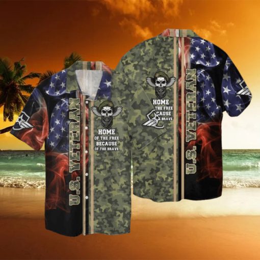 US VETERAN Aloha Hawaiian Shirts For Men For Women