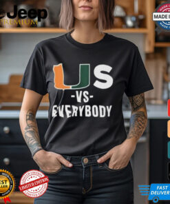 US Vs Everybody T Shirt Black