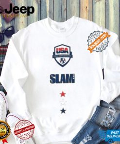 USA Basketball Shirt V2 Slam USA Basketball 50 Years Shirt