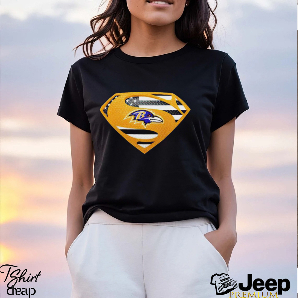 Superman ravens cheap shirt