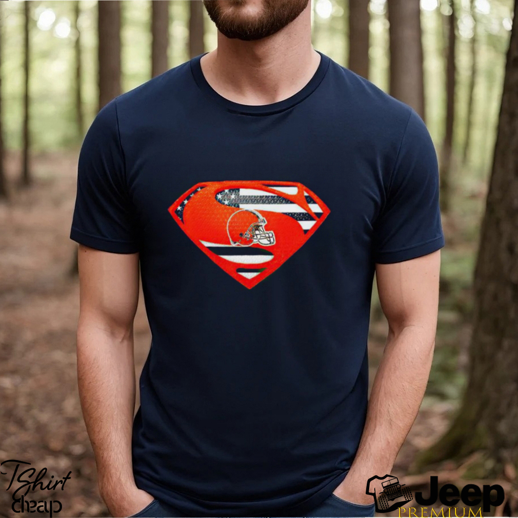 Cleveland browns hotsell superman t shirt