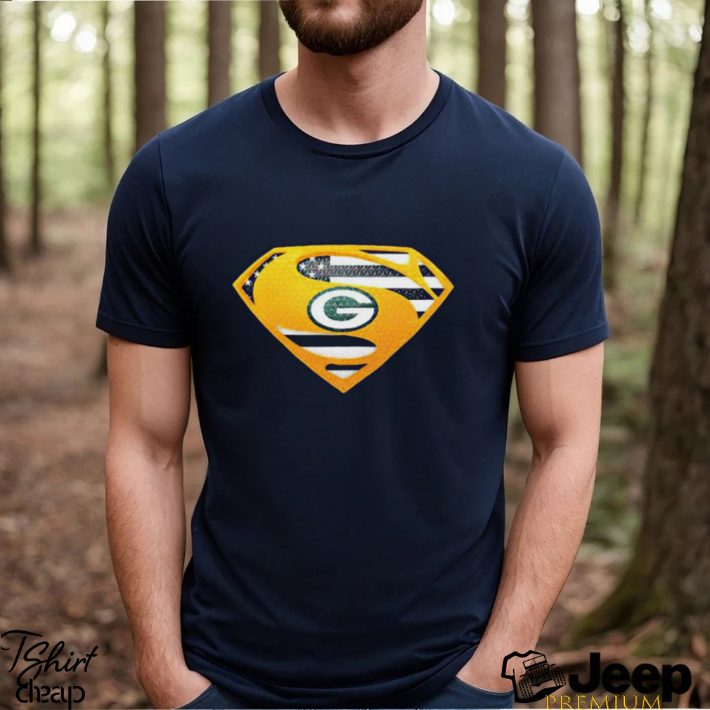 Green bay 2025 superman shirt