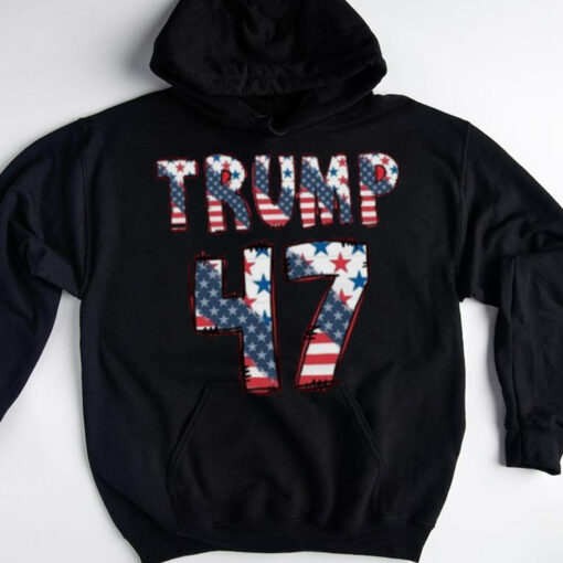 USA Flag Sweatshirt, Republican Hoodie, Trump 47 Sweatshirt