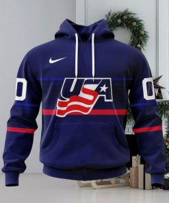 USA Hockey Away Personalized Kits Hoodie