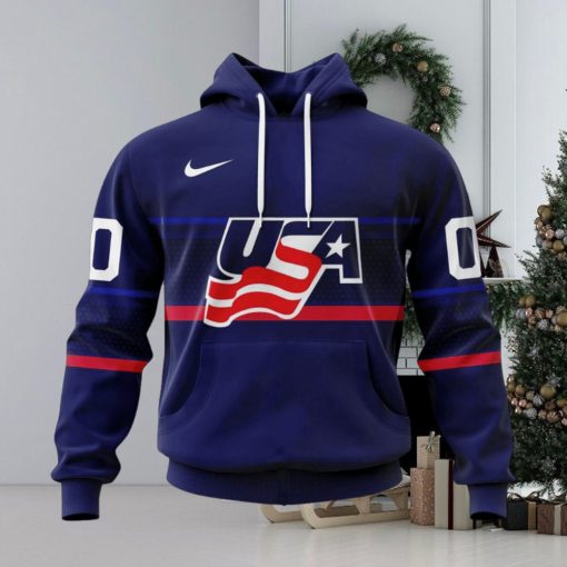 USA Hockey Away Personalized Kits Hoodie