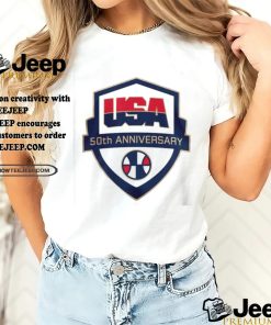 USA Team Basketball 50th Anniversary T shirt