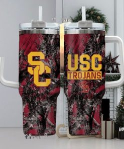 USC Trojans Realtree Hunting 40oz Tumbler