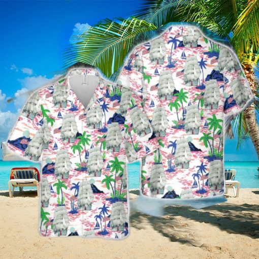 USCGC Eagle (WIX 327) Hawaiian Shirt Aloha Summer
