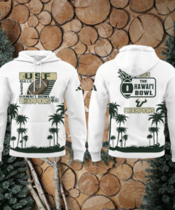 USF Football x Champion Hawaii Bowl For Fans 2024 Limited Hoodie