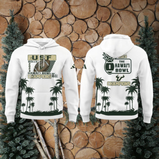 USF Football x Champion Hawaii Bowl For Fans 2024 Limited Hoodie