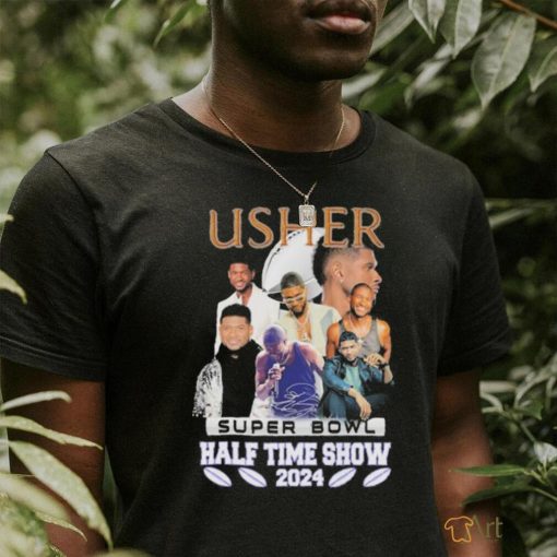 USHER super bowl halftime show 2024 signature shirt