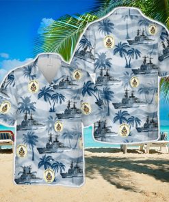 USS Harry W Hill DD 986 Hawaiian Shirt For Men And Women