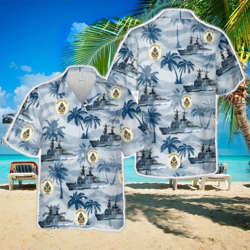 USS Harry W Hill DD 986 Hawaiian Shirt For Men And Women