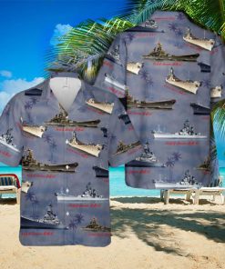 USS Iowa (BB 61) Hawaiian Shirt Gift For Fans