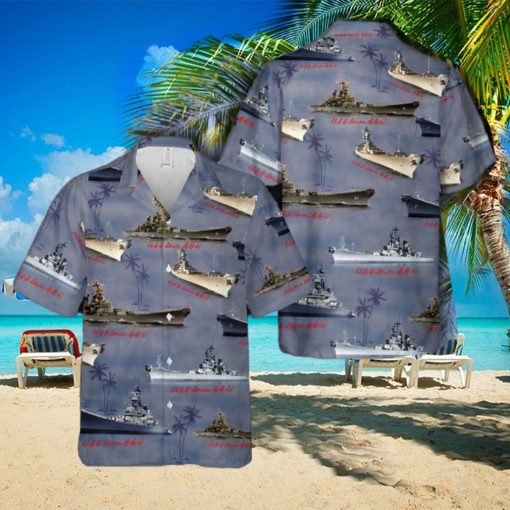 USS Iowa (BB 61) Hawaiian Shirt Gift For Fans