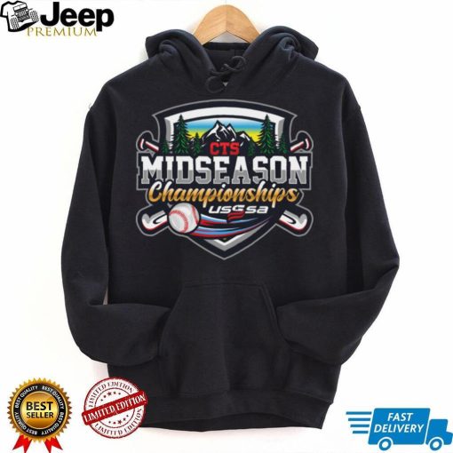 USSSA Arkansas Baseball CTS Midseason Championships 2024 logo shirt