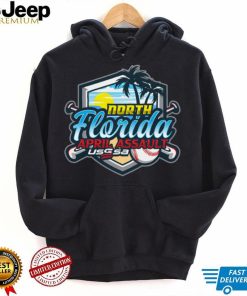 USSSA Florida Baseball North Florida April Assault 2024 logo shirt