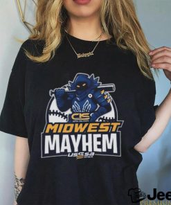 USSSA Iowa Baseball CIS Midwest Mayhem 2024 Logo Shirt