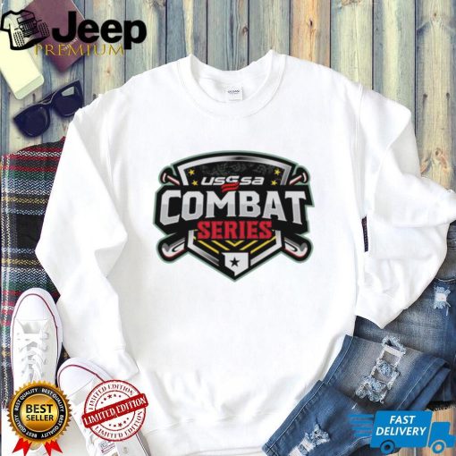 USSSA Oklahoma Baseball Combat Series 2024 logo shirt